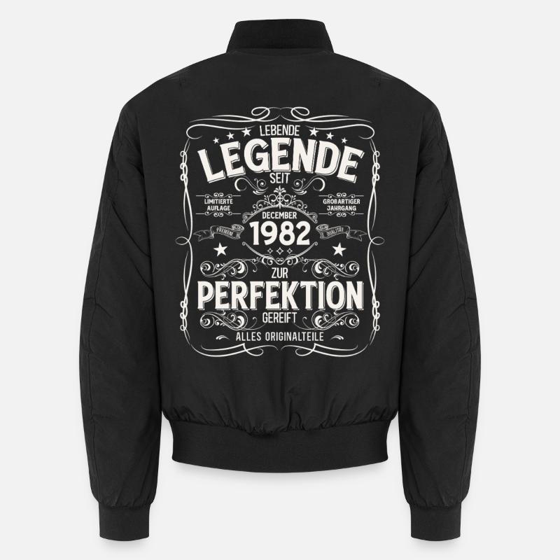 43e anniversaire Millésime décembre 1982 Bomber unisexe