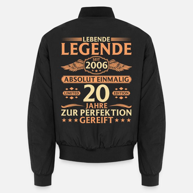 20th Birthday Absolutely Unique Vintage 2006 Unisex Bomber Jacket