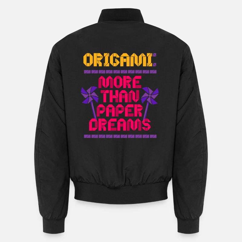 L’origami : plus que des rêves en papier Bomber unisexe