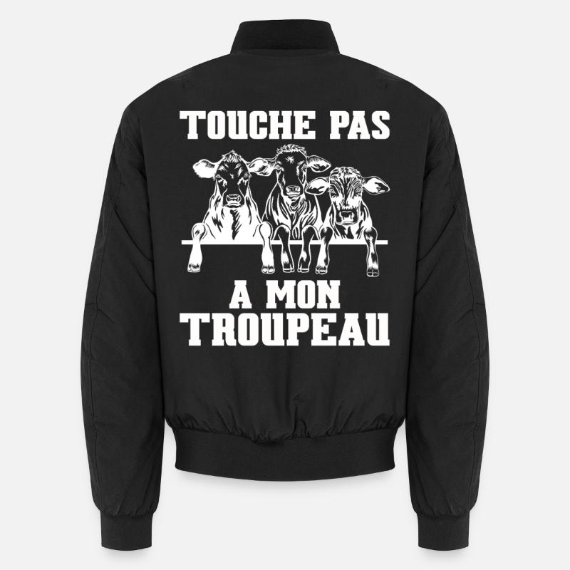 Farmer Agriculture Lumpy Skin Unisex Bomber Jacket