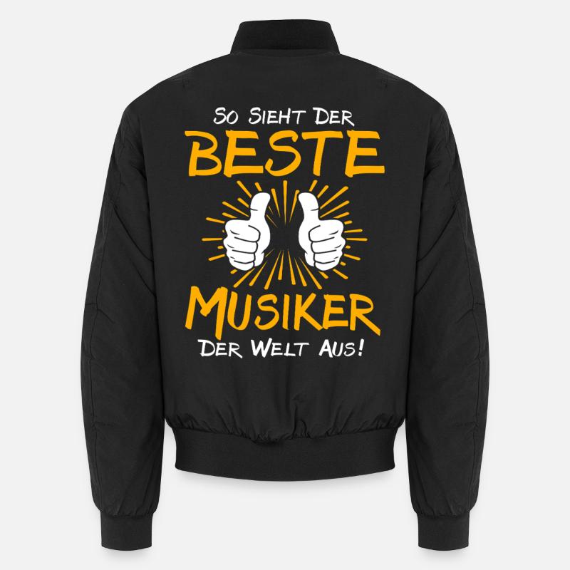 Musiker Geschenkidee - Unisex Bomberjacke - Schwarz
