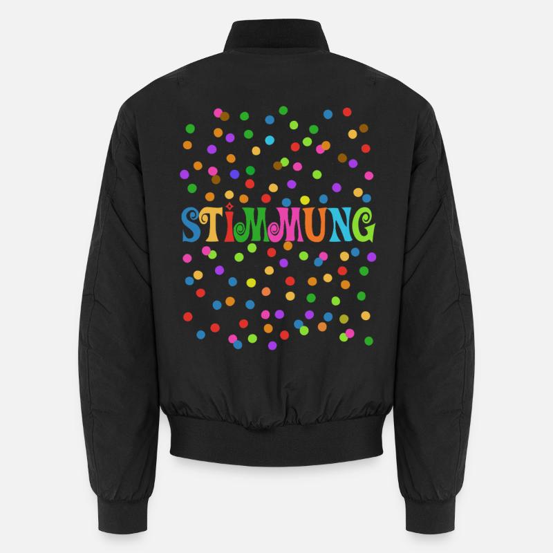 Shrovetide - Carnival - Atmosphere - Confetti Unisex Bomber Jacket