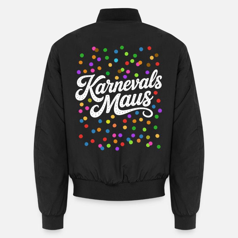 Carnival Mouse Confetti Costume Unisex Bomber Jacket