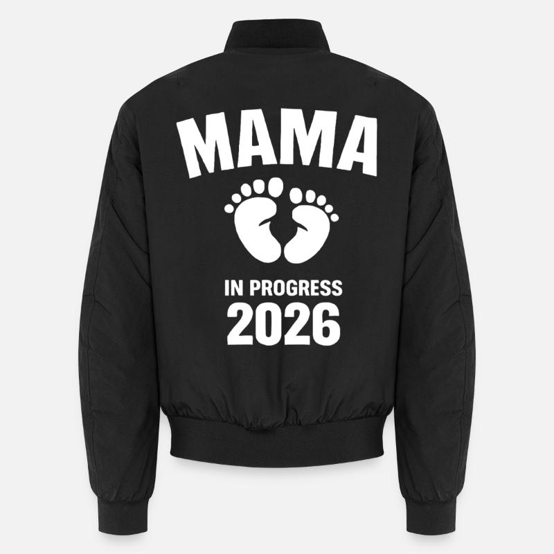 Mama in Progress 2026 Unisex Bomberjacke