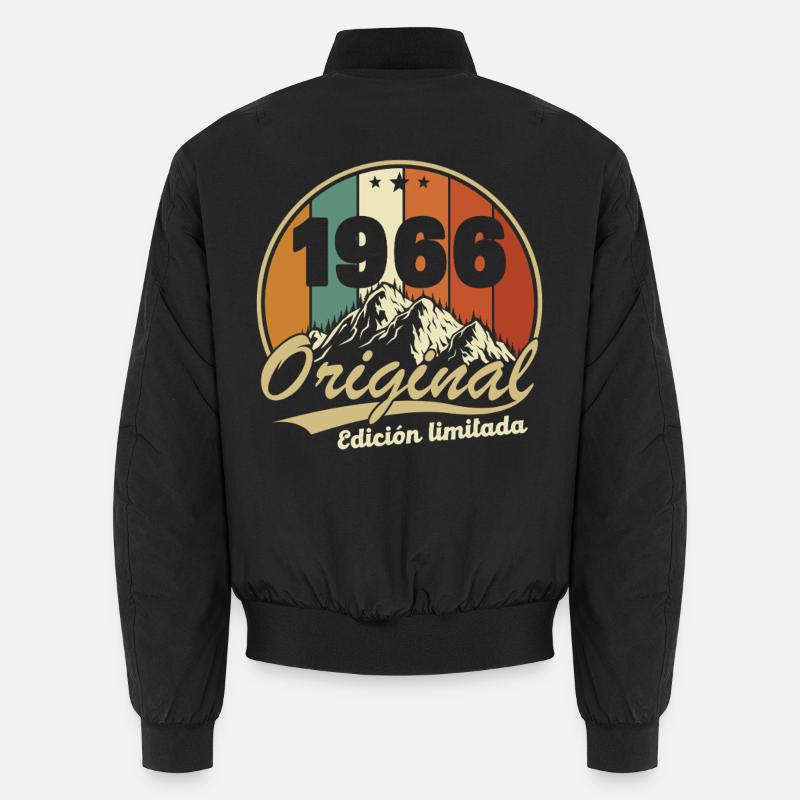 1966 Vintage Retro Birthday Gift Unisex Bomber Jacket