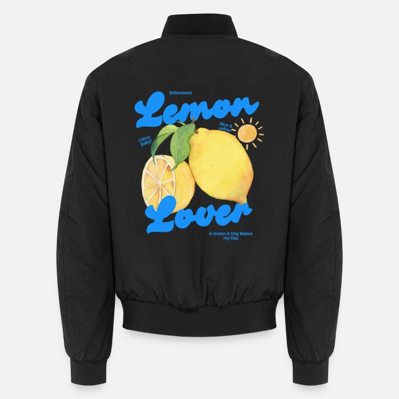 Zitrone Lemon Lover Bomber unisexe