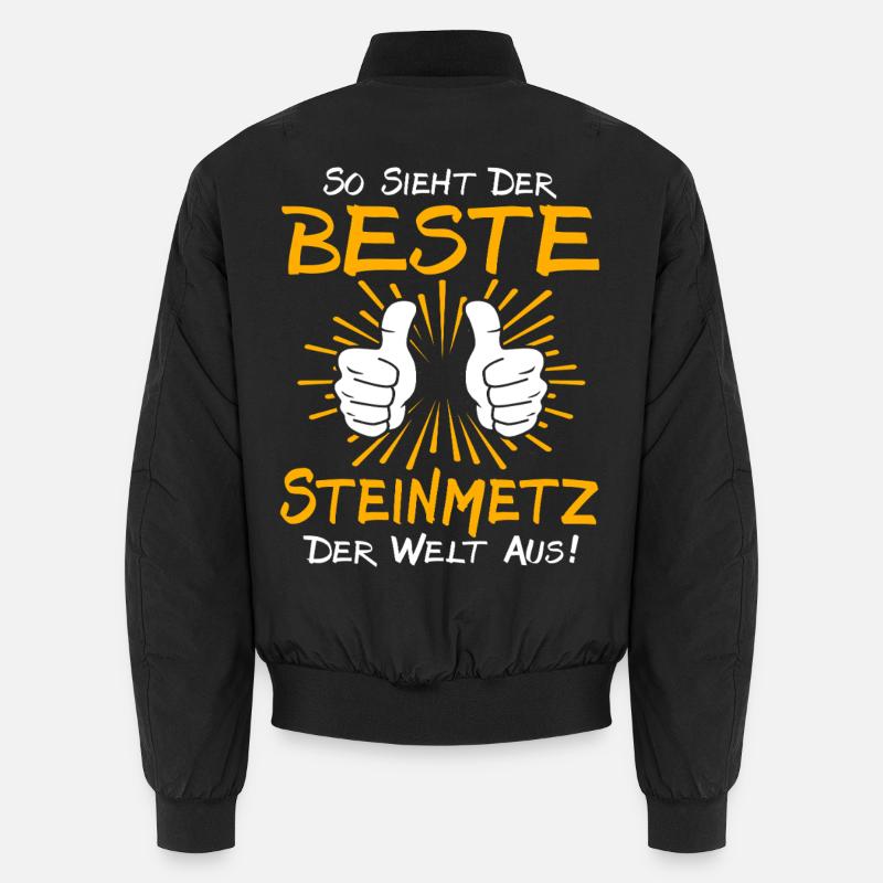Stonemason Gift Idea - Unisex Bomber Jacket - black