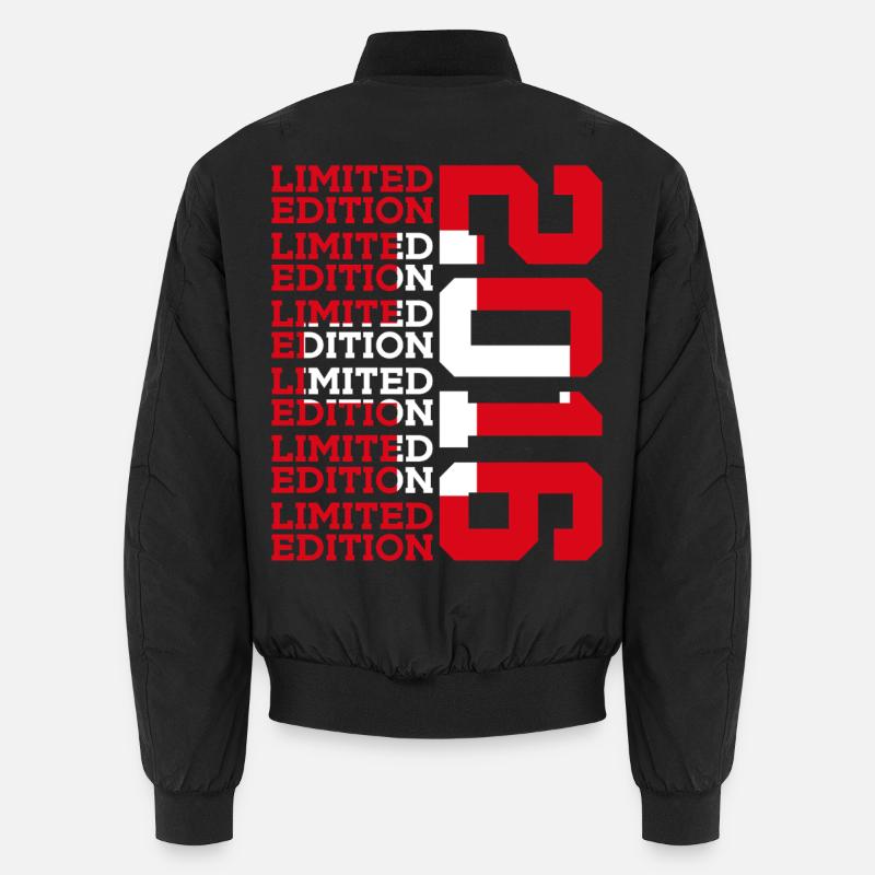 LIMITED EDITION 2016 SCHWEIZ 10. GEBURTSTAG Unisex Bomberjacke