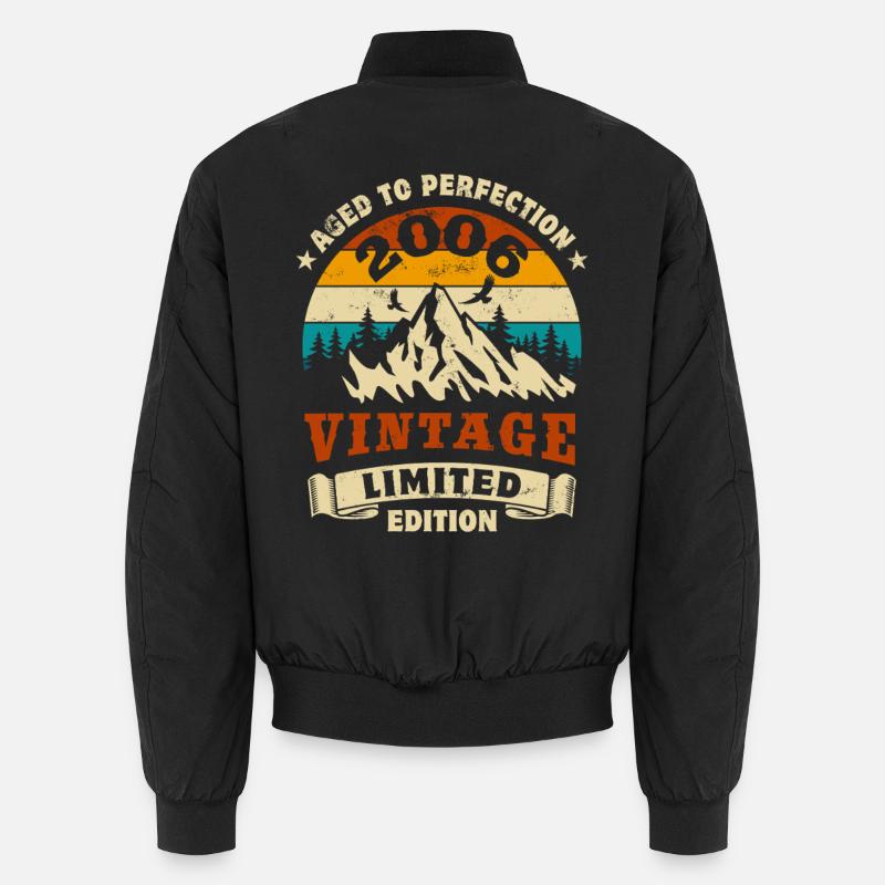 Limited Edition 2006 Geburtstag Geschenk Unisex Bomberjacke
