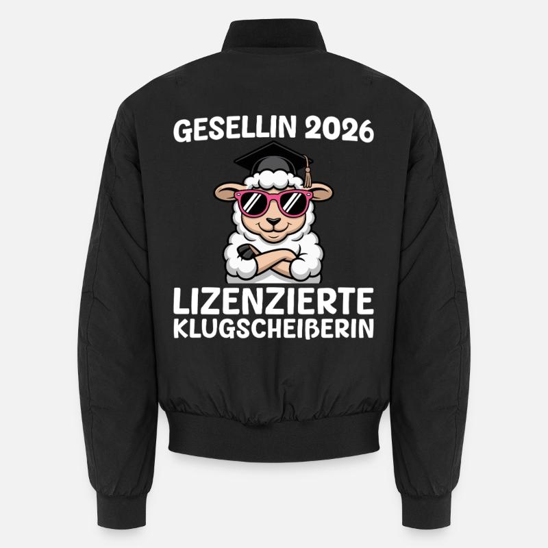 Apprentice 2026 Apprenticeship passed journeyman's examination Unisex Bomber Jacket