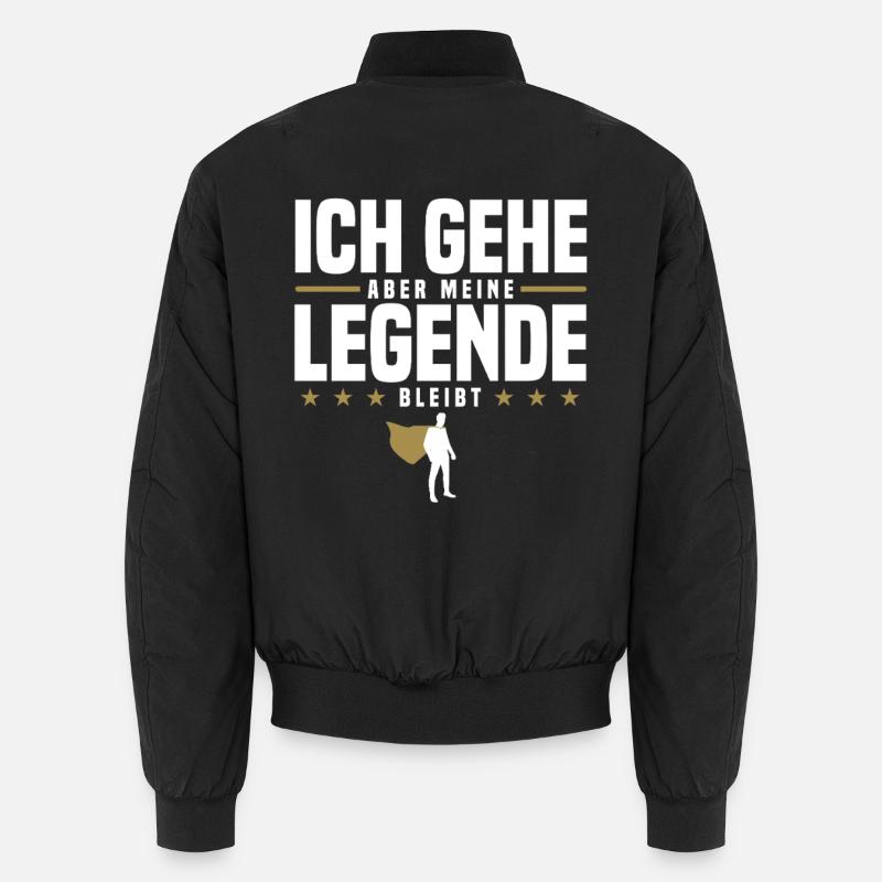 But my legend remains Unisex Bomber Jacket