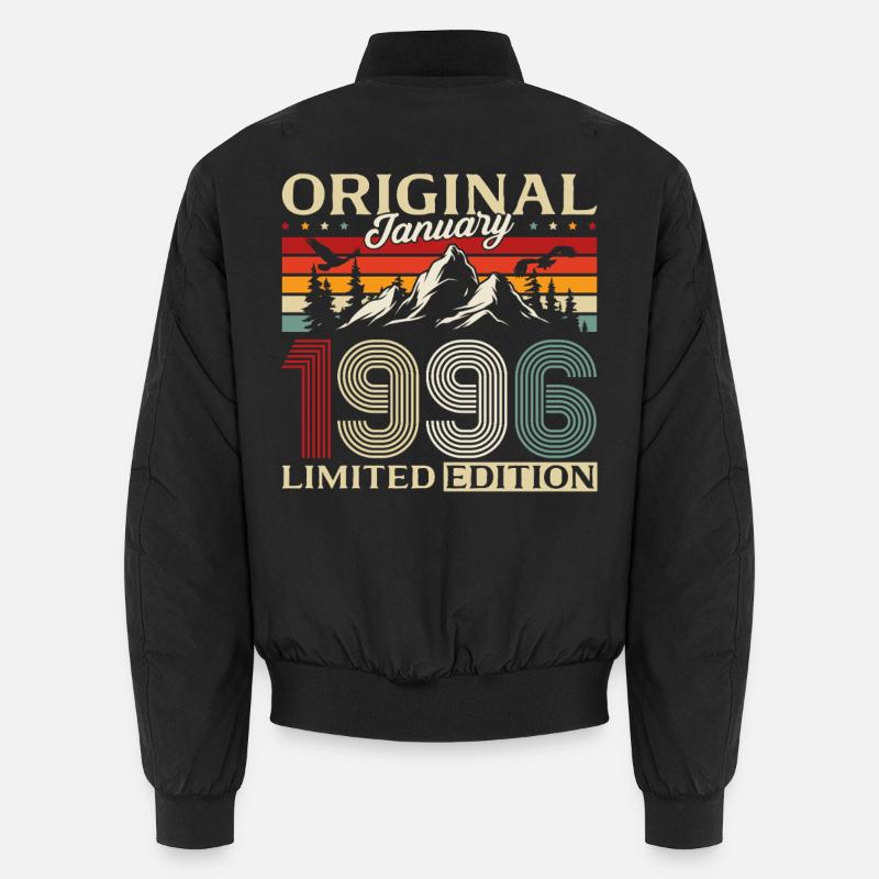 30e anniversaire Original janvier 1996 Bomber unisexe