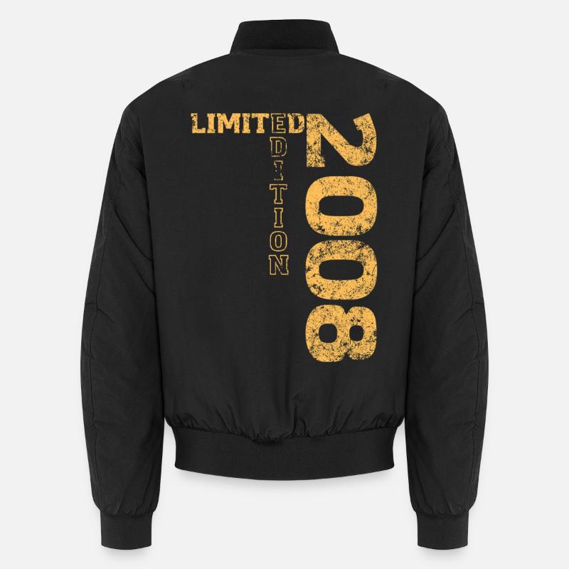 Édition limitée cadeau pour le 18e anniversaire 2008 Bomber unisexe