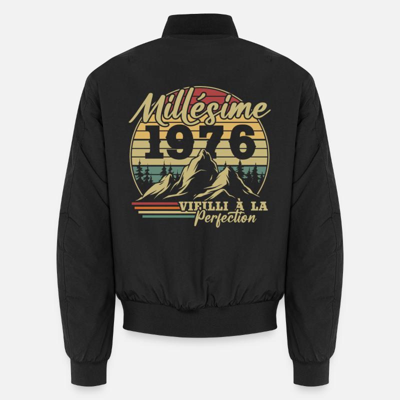 Millésime 1976 Bomber unisexe