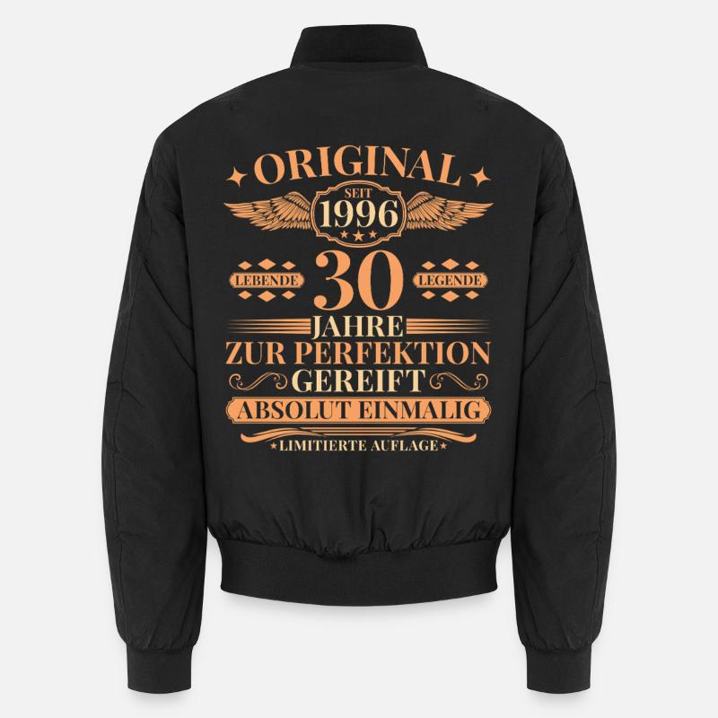 30. Geburtstag Lebende Legende seit 1996 Unisex Bomberjacke