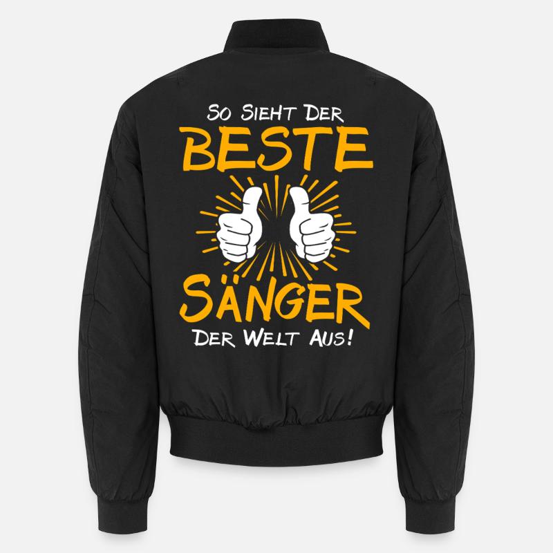 Idée cadeau pour chanteuse - Bomber unisexe - noir