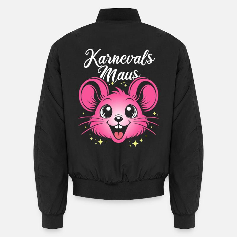 Carnival Mouse | Big Face Costume Disguise Unisex Bomber Jacket