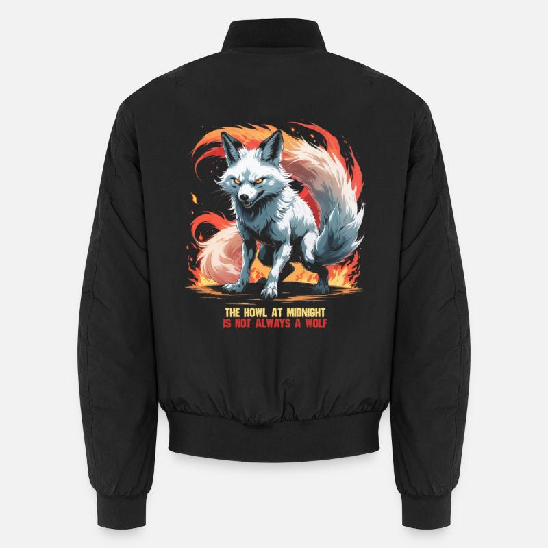 Créatures mythologiques kitsune Bomber unisexe