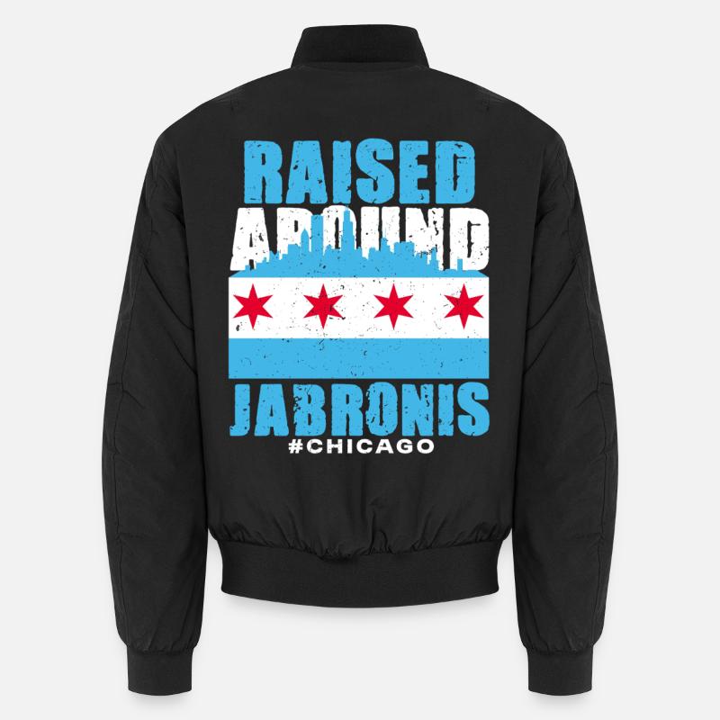 Jabroni Raised Around Jabronis - Unisex Bomber Jacket - black