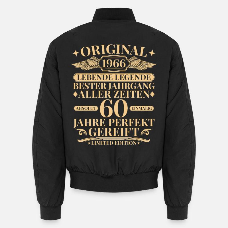 Born in 1966 Legend 60th Birthday Unisex Bomber Jacket