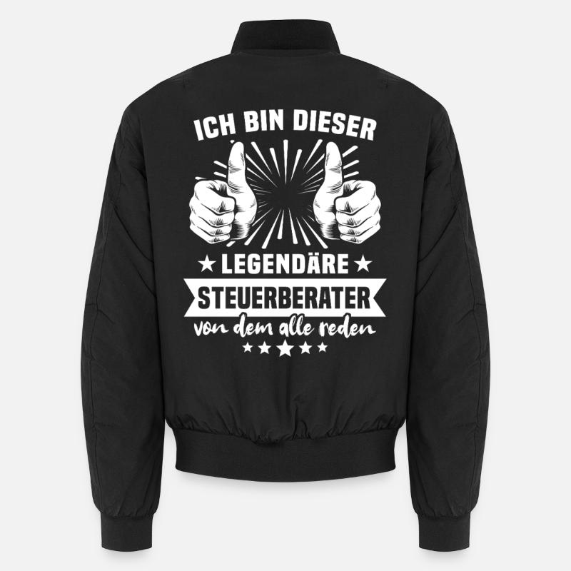 Tax Advisor Legend Unisex Bomber Jacket