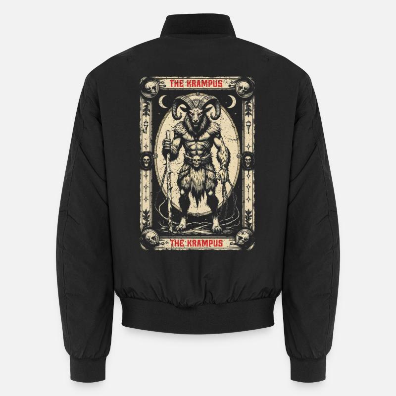 Les créatures mythologiques de Krampus Bomber unisexe