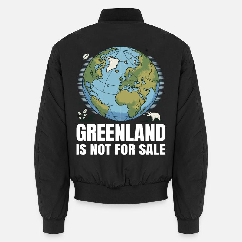 Le Groenland n’est pas à vendre Bomber unisexe