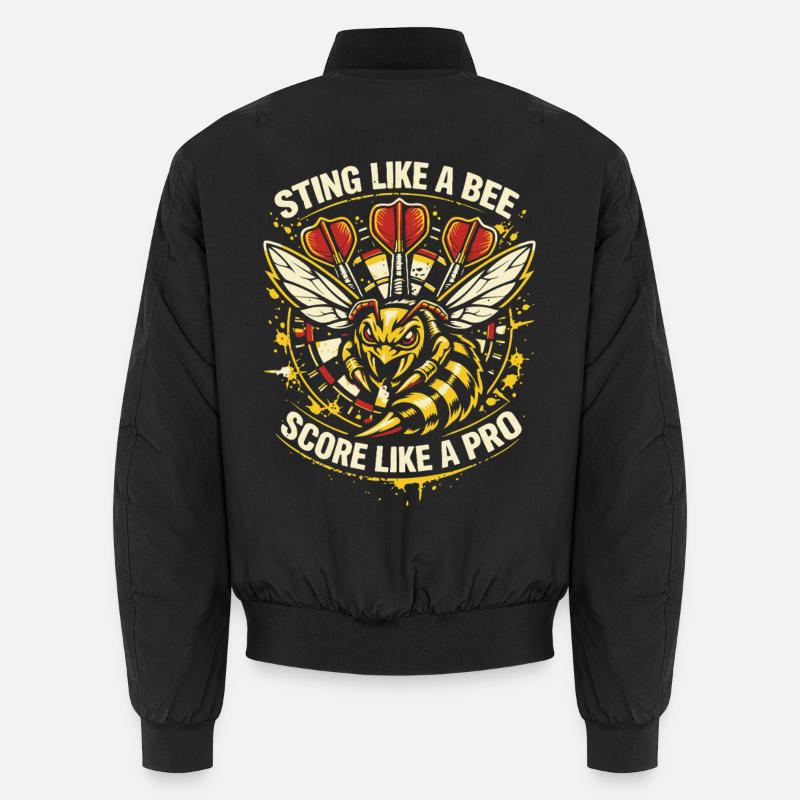 Sting like a bee | Ally  Pally Darts Pro Unisex Bomberjacke