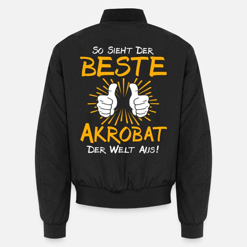 Akrobat Geschenkidee Unisex Bomberjacke