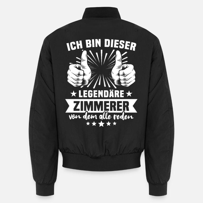 Zimmerer Legende Unisex Bomberjacke