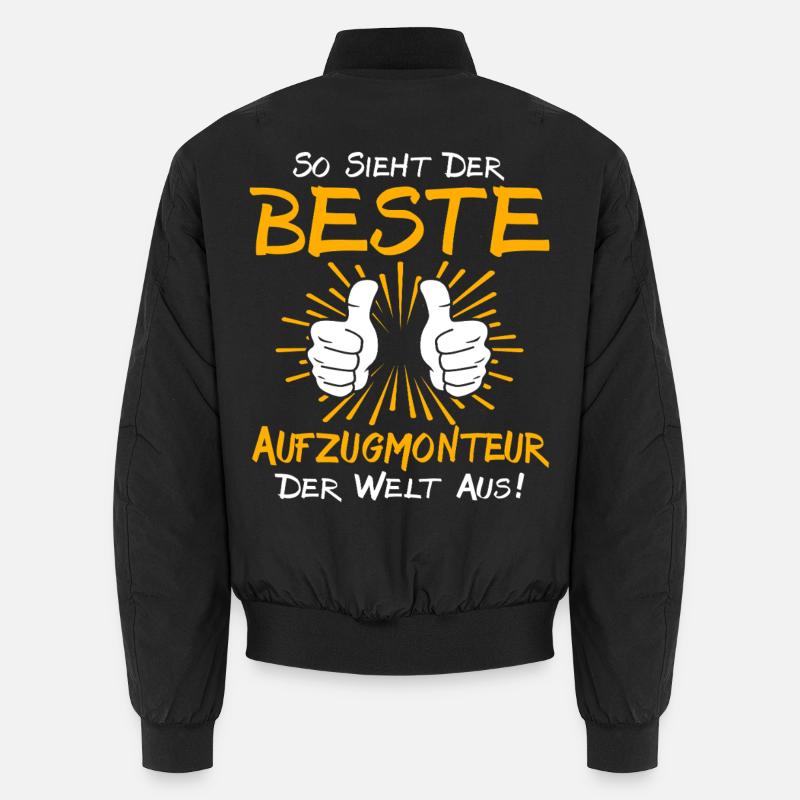 Elevator Technician Gift Idea Unisex Bomber Jacket