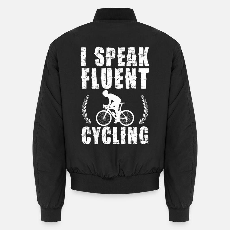 Je parle de cyclage fluide Bomber unisexe