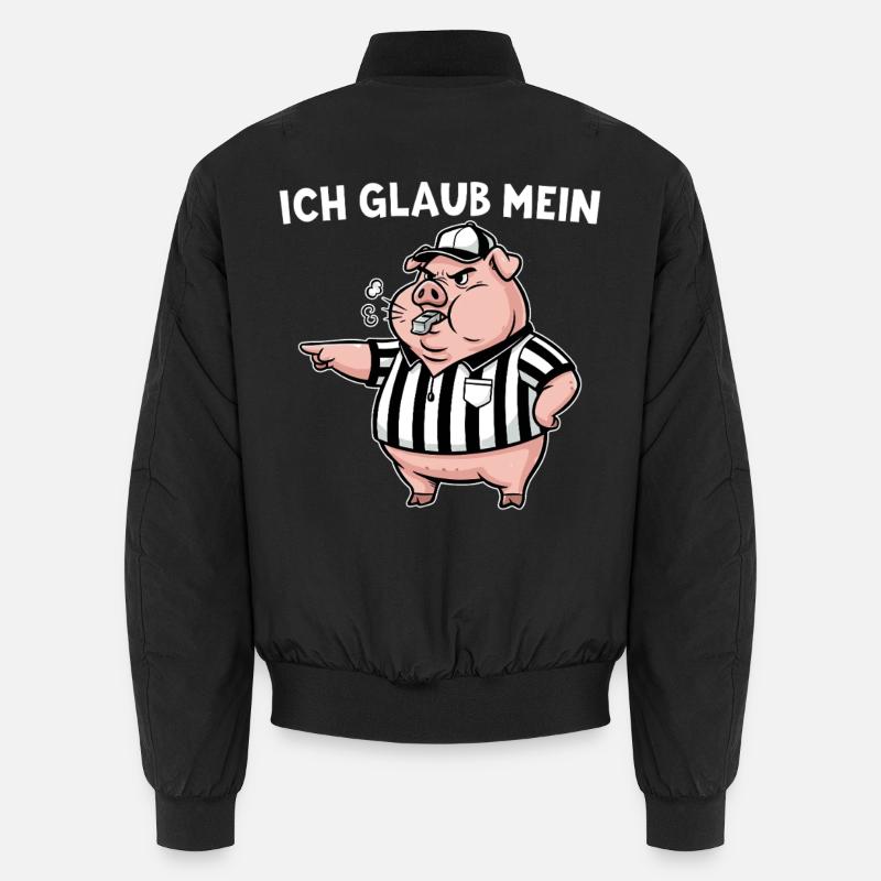 Referee My Pig Whistles - Referee Unisex Bomber Jacket