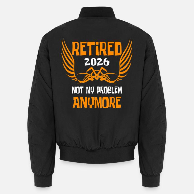 Retraite retraite 2026 Bomber unisexe