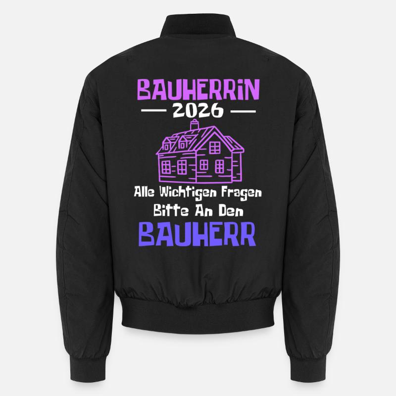 Builder 2026 Dream House - Unisex Bomber Jacket - black