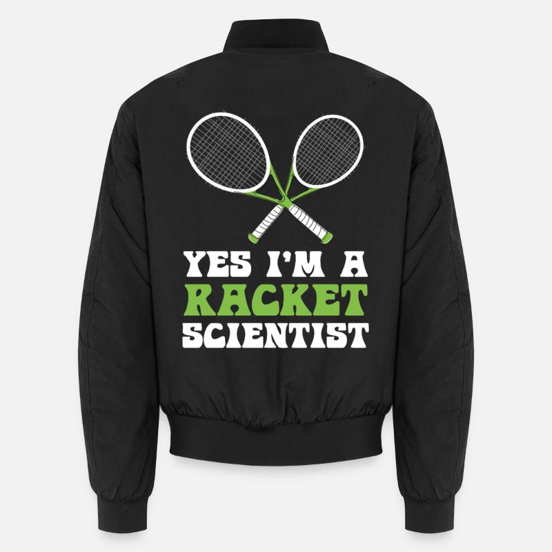 Un scientifique du racket qui dit Bomber unisexe
