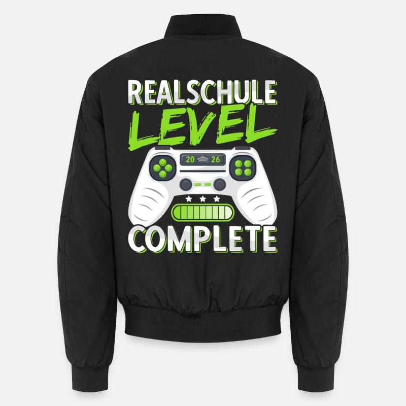 Realschule Abschluss 2026 Realschulabschluss Junge Unisex Bomberjacke