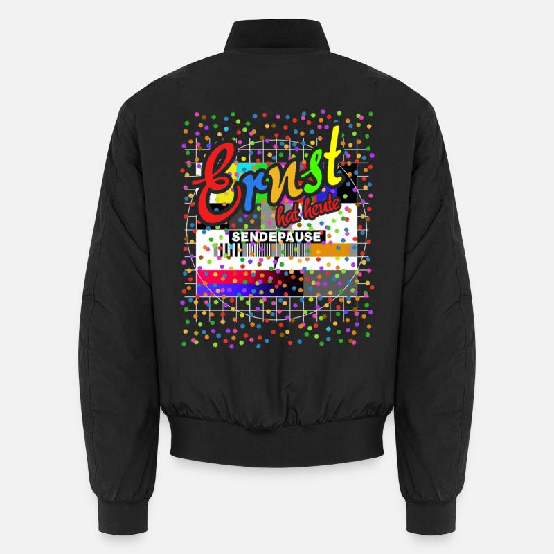 Ernst hat heute Sendepause | Testbild Kostüm Unisex Bomberjacke