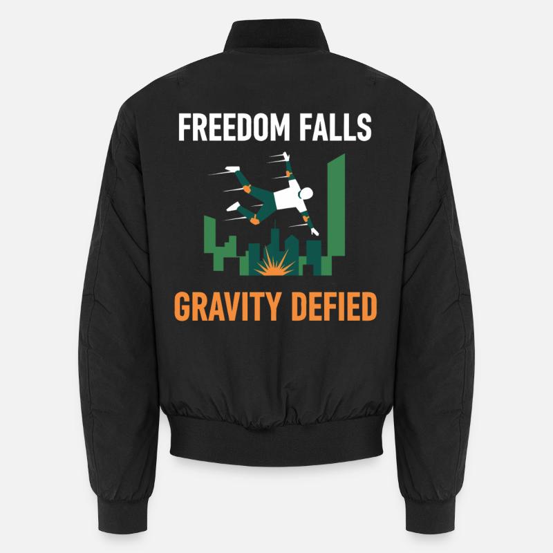 Parkour Fall Unisex Bomber Jacket