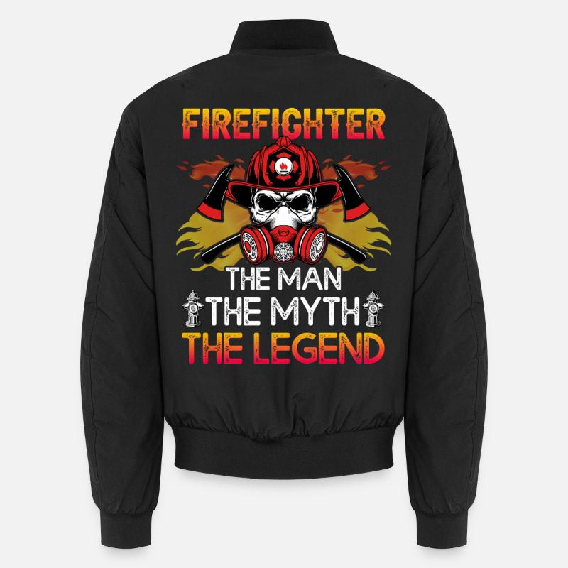 Fire brigade Unisex Bomber Jacket