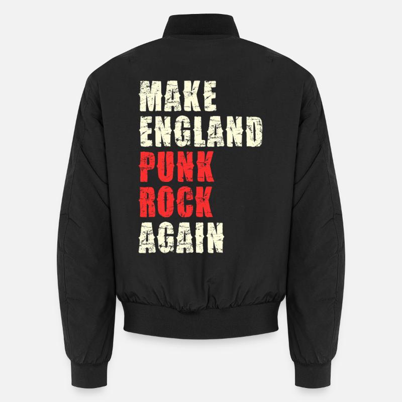 Make England Punk Rock Again Unisex Bomberjacke