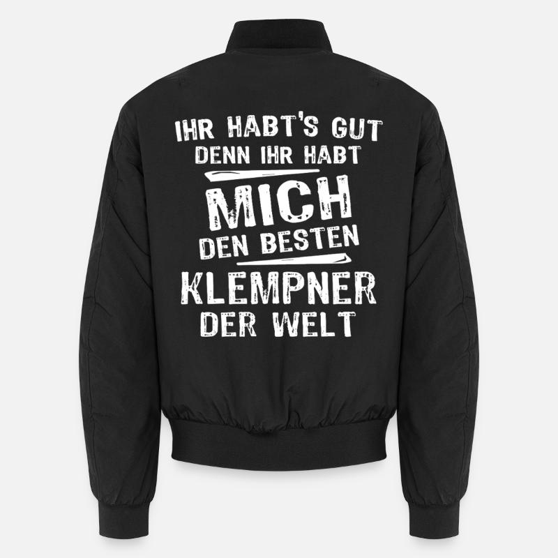 plumber Unisex Bomber Jacket
