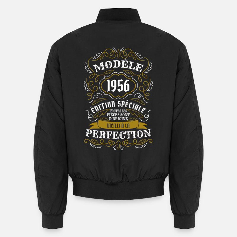 MODELE4Model 1956 Sonderedition bis zum P gealtert Unisex Bomberjacke