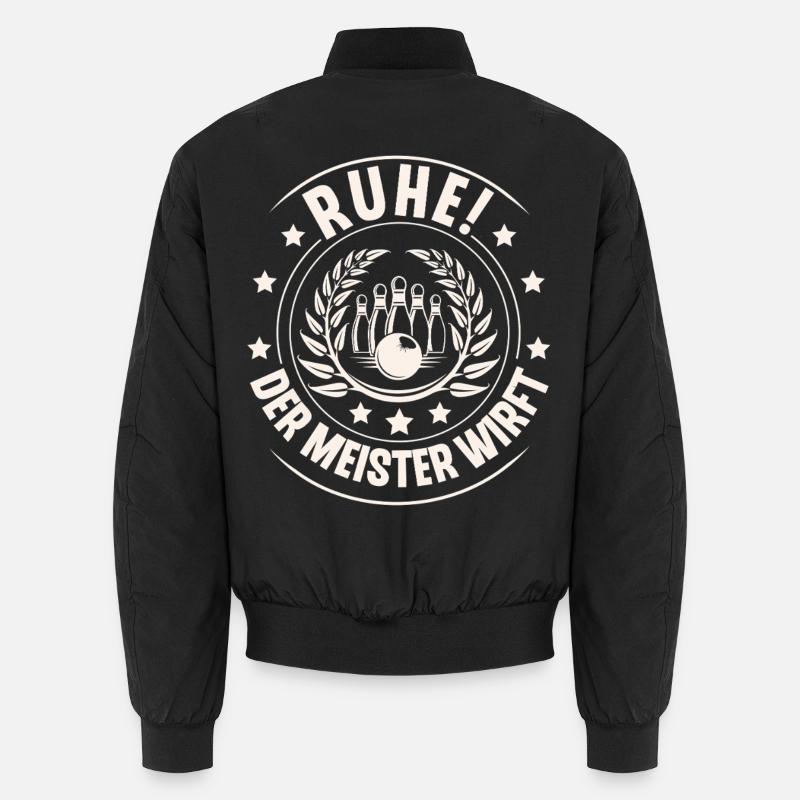 Bowling Skittles Unisex Bomber Jacket