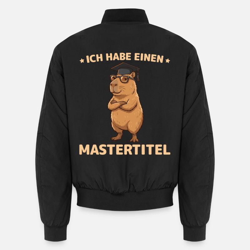 Examen de Master Capybara 2026 réussi Bomber unisexe