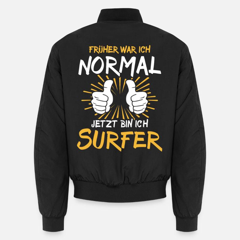Dicton de surfeur Bomber unisexe