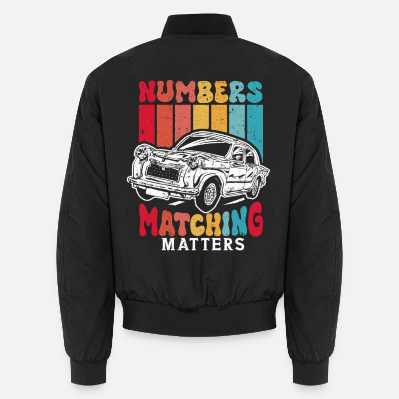 Auto Restauration Numbers Matching Matters Unisex Bomberjacke