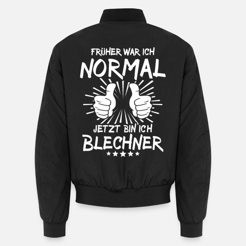 Blechner - Bomber unisexe - noir