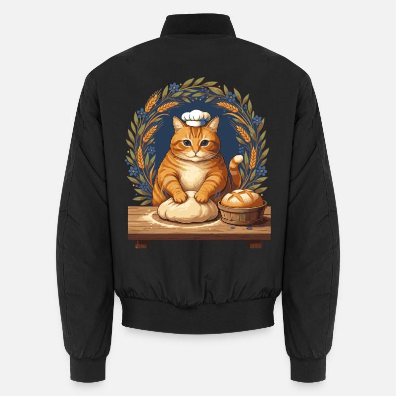 Sauerteigbrot Backbäcker Sauerteigstarter Unisex Bomberjacke