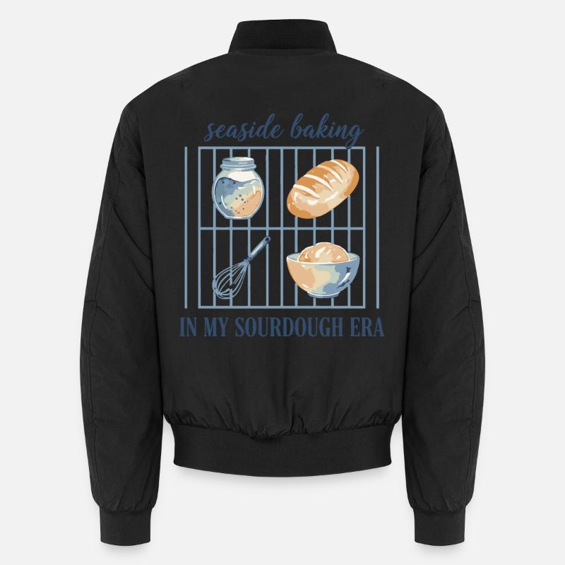 Säurteigbackbrot Backzeit Unisex Bomberjacke
